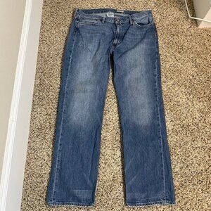 Polo Ralph Lauren 15941 Jeans Men 36x32 Blue Classic Fit Straight Leg Med. Wash